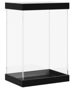 vidaXL Vitrine transparant 17x12x25 cm acryl
