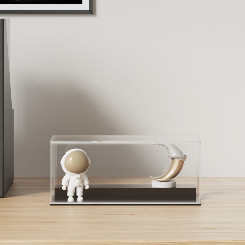 vidaXL Vitrine transparant 19