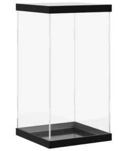 vidaXL Vitrine transparant 20x20x38 cm acryl