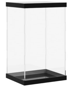 vidaXL Vitrine transparant 22x18x35 cm acryl