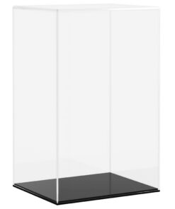 vidaXL Vitrine transparant 22x18x35 cm acryl
