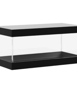 vidaXL Vitrine transparant 24x12x11 cm acryl