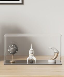 vidaXL Vitrine transparant 24x12x11 cm acryl