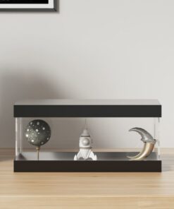 vidaXL Vitrine transparant 24x12x11 cm acryl