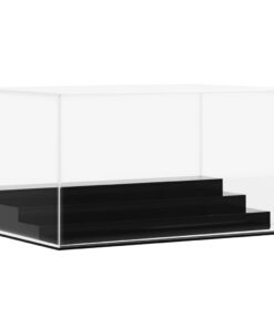 vidaXL Vitrine transparant 24x16x13 cm acryl