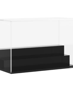 vidaXL Vitrine transparant 25x12x16 cm acryl