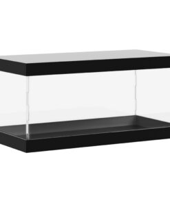 vidaXL Vitrine transparant 30x15x14 cm acryl