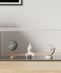 vidaXL Vitrine transparant 30x15x14 cm acryl