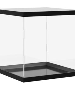 vidaXL Vitrine transparant 30x30x30 cm acryl