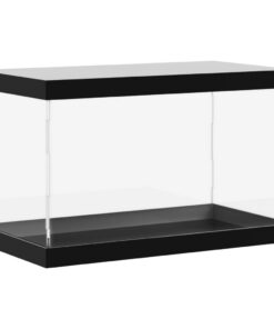 vidaXL Vitrine transparant 31x17x19 cm acryl