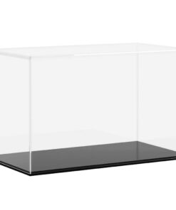 vidaXL Vitrine transparant 31x17x19 cm acryl
