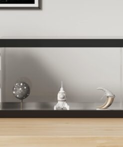 vidaXL Vitrine transparant 31x17x19 cm acryl