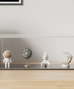 vidaXL Vitrine transparant 34x16x14 cm acryl