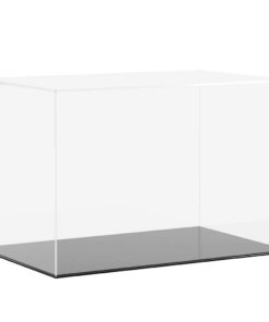 vidaXL Vitrine transparant 56x36x37 cm acryl