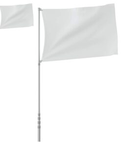 5 m aluminium zilverkleurig