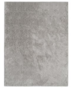 vidaXL Vloerkleed shaggy hoogpolig 160x230 cm grijs