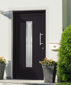 vidaXL Voordeur 108x200 cm antraciet