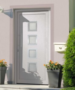 vidaXL Voordeur 88x200 cm wit