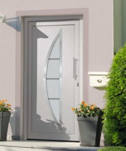 vidaXL Voordeur 88x200 cm wit