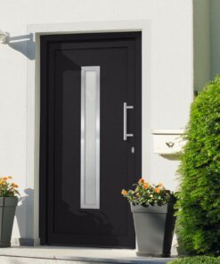 vidaXL Voordeur 98x190 cm antraciet