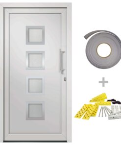 vidaXL Voordeur 98x190 cm wit