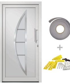 vidaXL Voordeur 98x190 cm wit