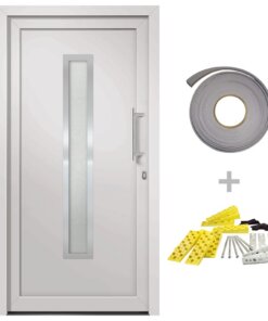 vidaXL Voordeur 98x190 cm wit