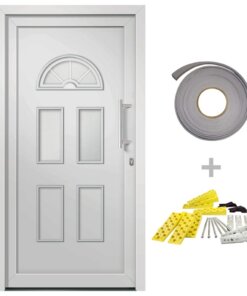 vidaXL Voordeur 98x198 cm wit