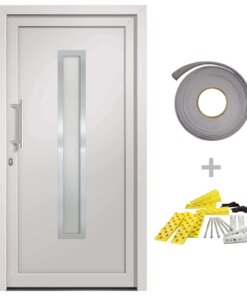 vidaXL Voordeur 98x200 cm wit