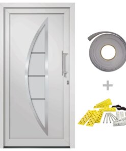 vidaXL Voordeur 98x208 cm wit