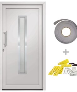 vidaXL Voordeur 98x208 cm wit