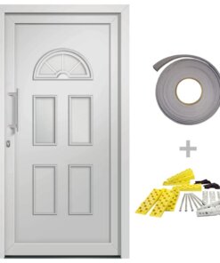 vidaXL Voordeur 98x208 cm wit