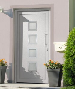 vidaXL Voordeur 98x208 cm wit