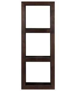 vidaXL Wandkast 40x30x110 cm massief acaciahout