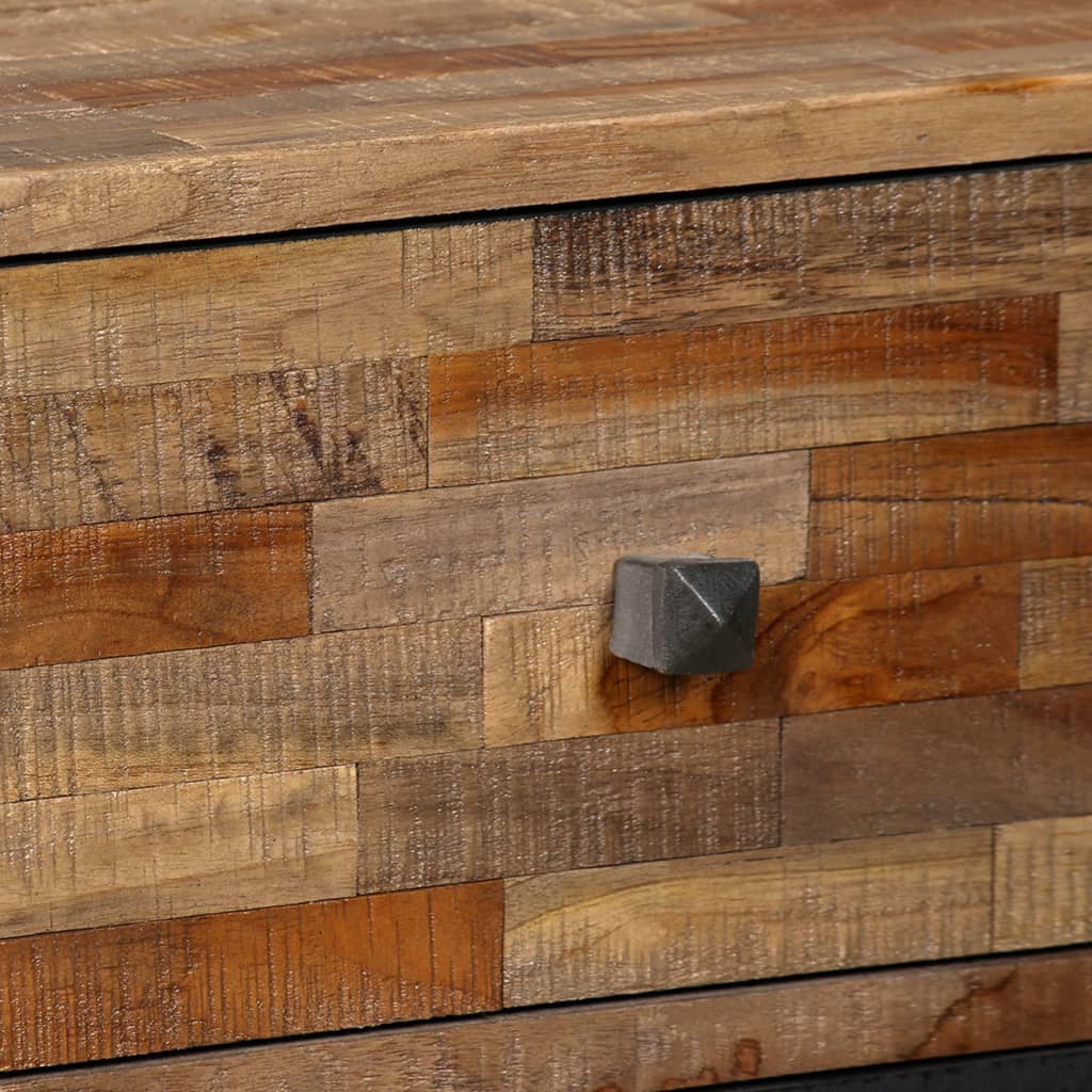 vidaXL Wandkast met 6 lades 70x30x76 cm massief gerecycled teakhout - Afbeelding 4