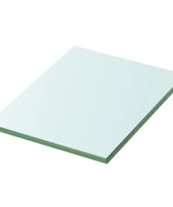 vidaXL Wandschap transparant 20x15 cm glas