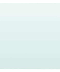 vidaXL Wandschap transparant 20x20 cm glas