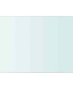 vidaXL Wandschap transparant 30x20 cm glas