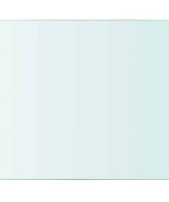 vidaXL Wandschap transparant 30x25 cm glas