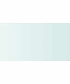 vidaXL Wandschap transparant 40x20 cm glas
