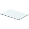 vidaXL Wandschap transparant 40x20 cm glas