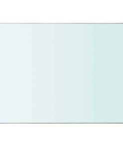 vidaXL Wandschap transparant 40x30 cm glas