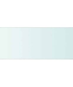 vidaXL Wandschap transparant 50x20 cm glas