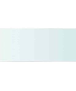 vidaXL Wandschap transparant 60x25 cm glas