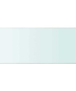 vidaXL Wandschap transparant 70x30 cm glas