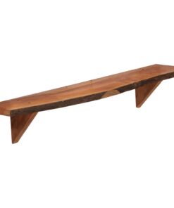 vidaXL Wandschappen 2 st 90x20x18 cm massief acaciahout