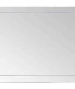 vidaXL Wandspiegel 100x60 cm glas