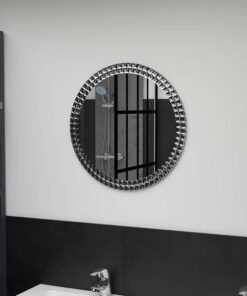 vidaXL Wandspiegel 50 cm gehard glas
