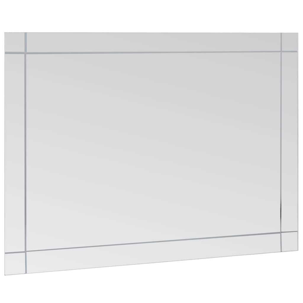 vidaXL Wandspiegel 60x40 cm glas - Afbeelding 3
