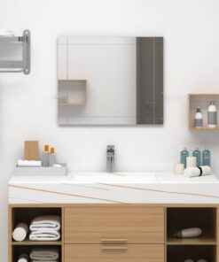 vidaXL Wandspiegel 60x40 cm glas